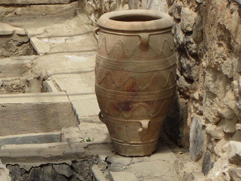 Archaeological dig site